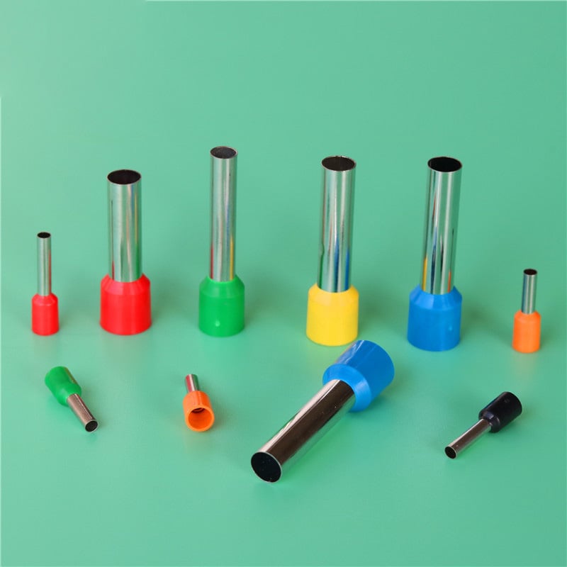 Copper LED Insulation Tube Terminal - For 18-22AWG LED Extension Wire