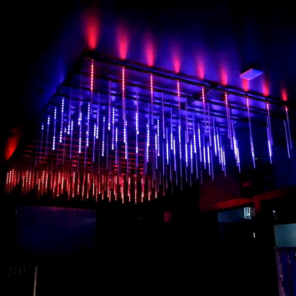 DC5V WS2812B Digitální LED Meteor Lights Pixel Tube