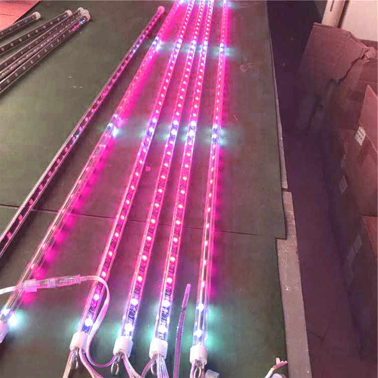 DC12V 360stupňový pohled SPI WS2815 Adresovatelný RGB 60LEDs/m LED trubicové světlo Pixle-6PCS/String DC12V 360stupňový pohled SPI WS2815 Adresovatelný RGB 60LEDs/m LED trubicové světlo Pixle-6PCS/String