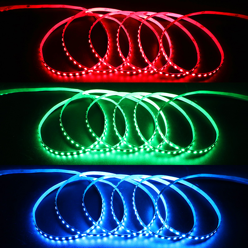 Mini WS2815 3535 6mm RGB individuálně adresovatelné LED páskové světlo Mini WS2815 3535 6mm RGB individuálně adresovatelné LED páskové světlo