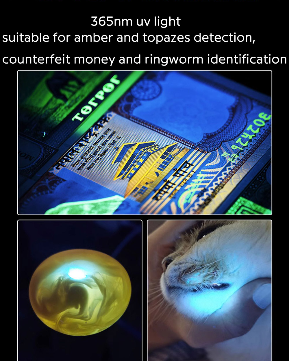 365 nm UV-Lichtquelle