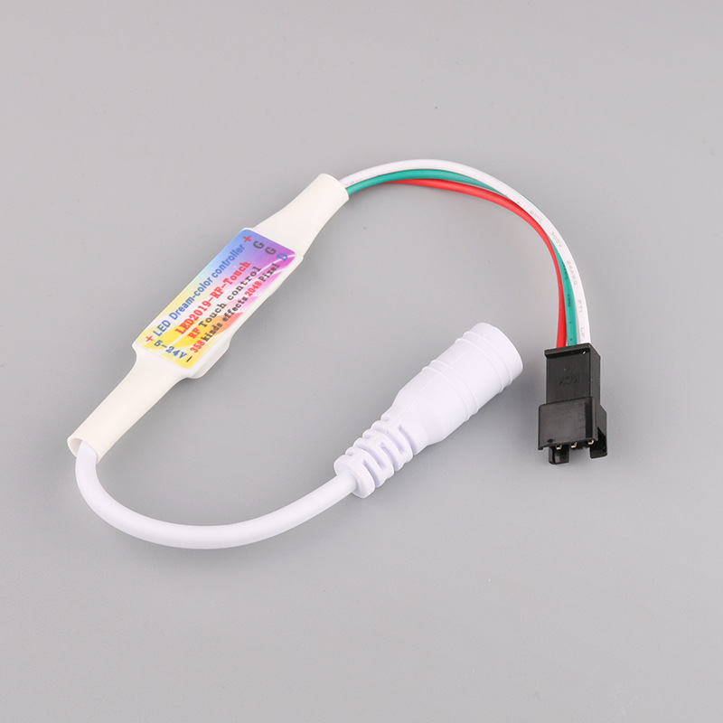 DC5~24V Mini Touch Remote Barevný LED ovladač Dream pro WS2811 WS2812B Adresovatelná LED pásková světla DC5~24V Mini Touch Remote Barevný LED ovladač Dream pro WS2811 WS2812B Adresovatelná LED pásková světla