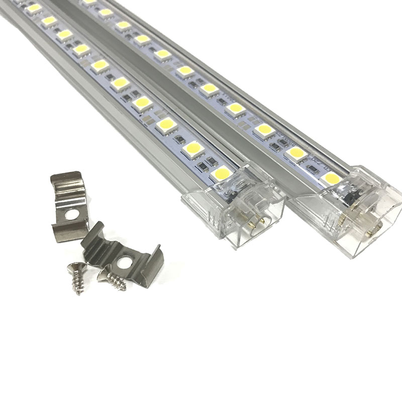 RGB-LED-Linearlichtleiste, 12/24 V, lötfreie, nahtlose Verbindung