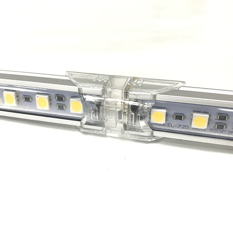 RGB LED lineární světelná lišta 12/24V bezpájivé bezproblémové připojení RGB LED lineární světelná lišta 12/24V bezpájivé bezproblémové připojení