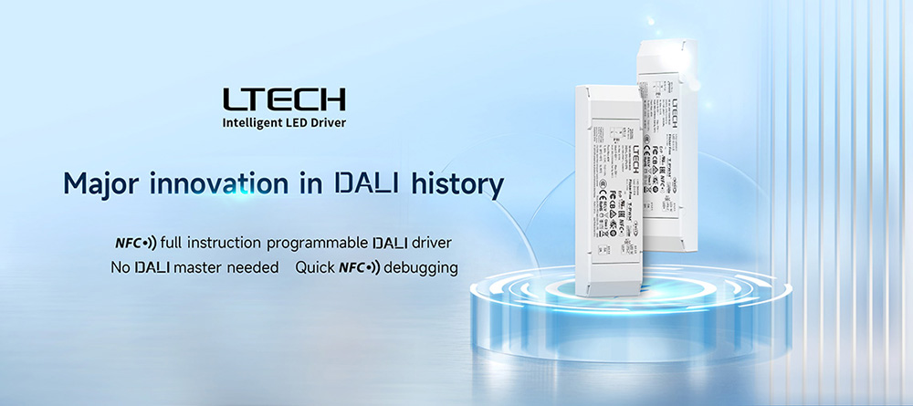 SE-40-300-1050-W1D 40W 300-1050mA NFC CC DALI DT6 LED-Treiber