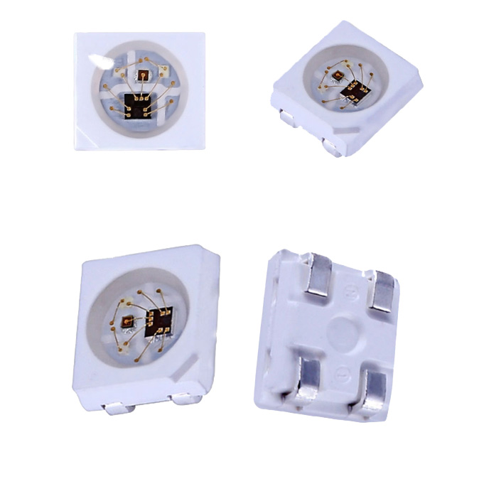 SK6805-2427 RGB Digitaler intelligenter adressierbarer LED-Chip, DIY-LED-Chip, 500 Stück im Angebot