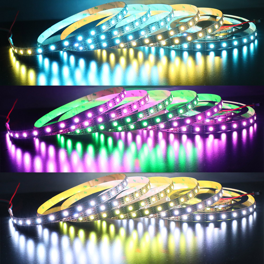 DC12V RGBW 16.4Ft 270LEDs SK6812 Individuálně adresovatelné LED páskové světlo DC12V RGBW 16.4Ft 270LEDs SK6812 Individuálně adresovatelné LED páskové světlo
