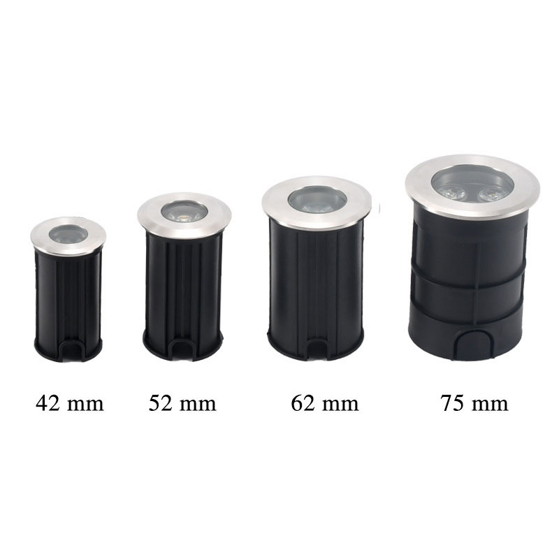 Zapuštěné mini LED podzemní svítidlo IP68 Malé podvodní světlo, vyzařovací úhel 60° Zapuštěné mini LED podzemní svítidlo IP68 Malé podvodní světlo, vyzařovací úhel 60°