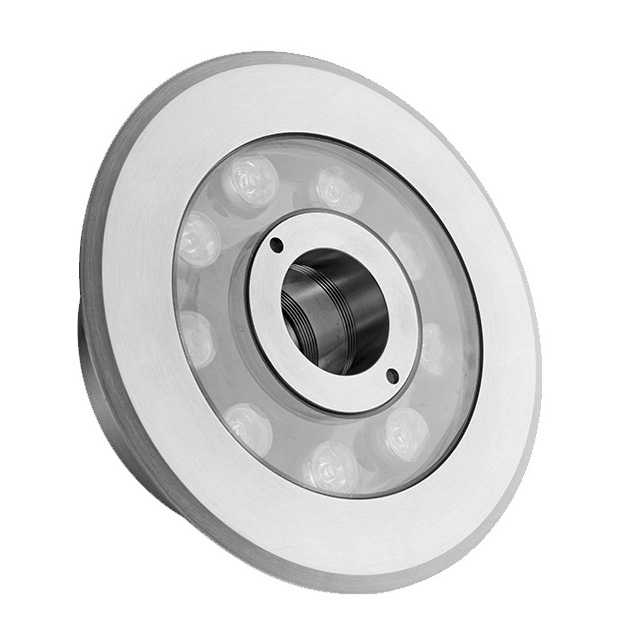 DC12/24V Hochhelles, einfarbiges oder RGB-DMX-IP68-wasserdichtes LED-Brunnenlicht für Hotel-, Platz- und Gemeinschaftsbrunnen