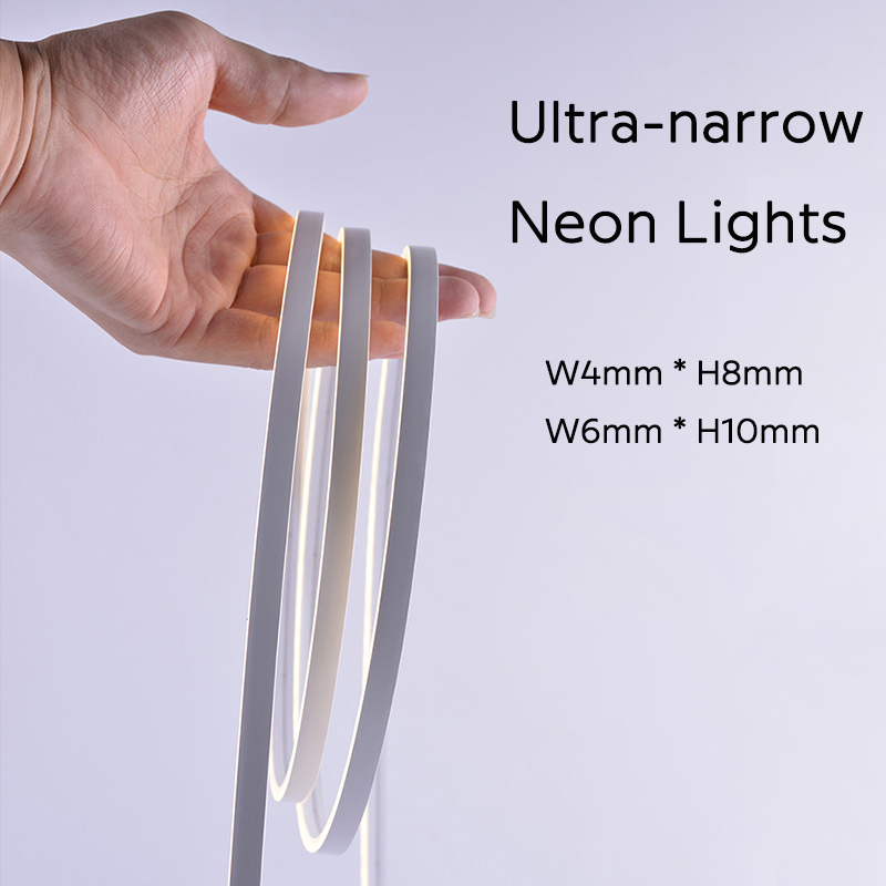 Straně vyzařující 4mm ultratenká LED neonová světla s flexibilním proužkem Straně vyzařující 4mm ultratenká LED neonová světla s flexibilním proužkem
