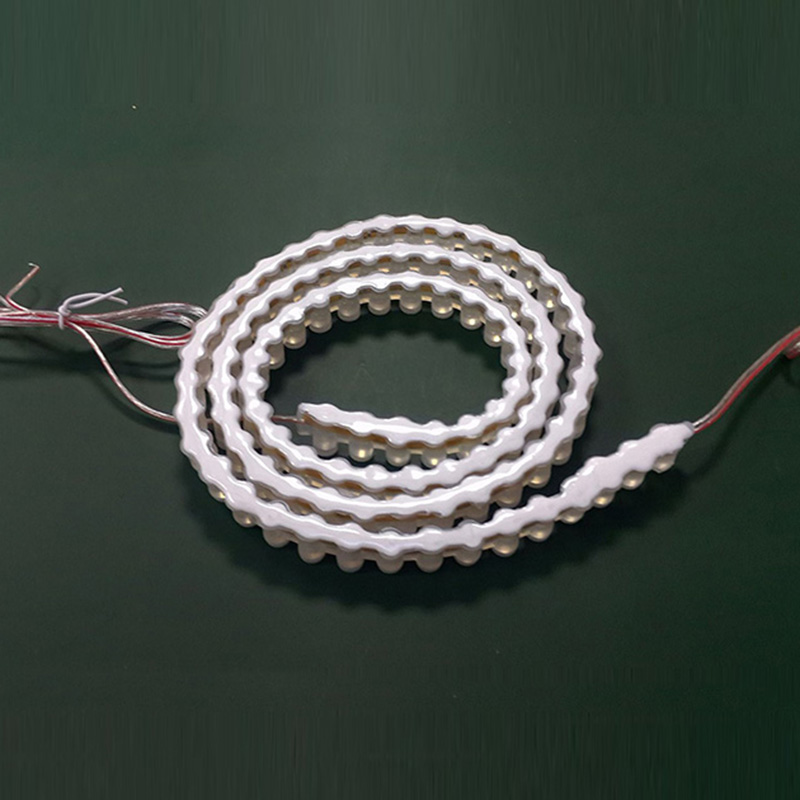 Flexible Silikon-F5-DIP-LED-Lichtleisten für den Außenbereich, wasserdicht Flexible Silikon-F5-DIP-LED-Lichtleisten für den Außenbereich, wasserdicht