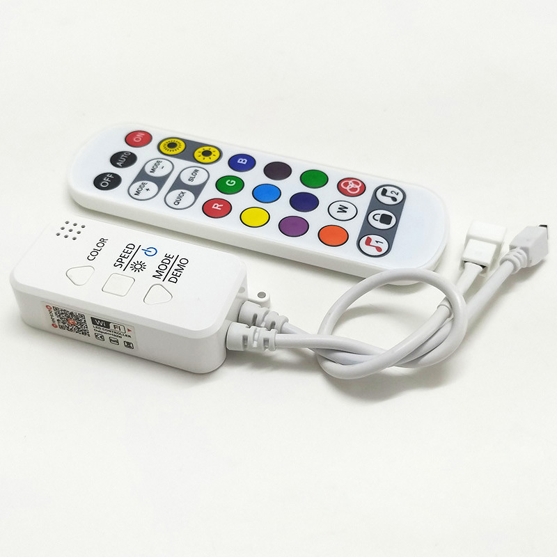 Tuya Smart WiFi Sprachsteuerung IR-Fernbedienung SPI Musik-Controller Tuya Smart WiFi Sprachsteuerung IR-Fernbedienung SPI Musik-Controller