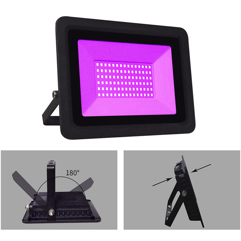 365nm UV-A černé světlo venkovní LED Flood Light AC výkon 10W/30W/50W/100W/200W 365nm UV-A černé světlo venkovní LED Flood Light AC výkon 10W/30W/50W/100W/200W