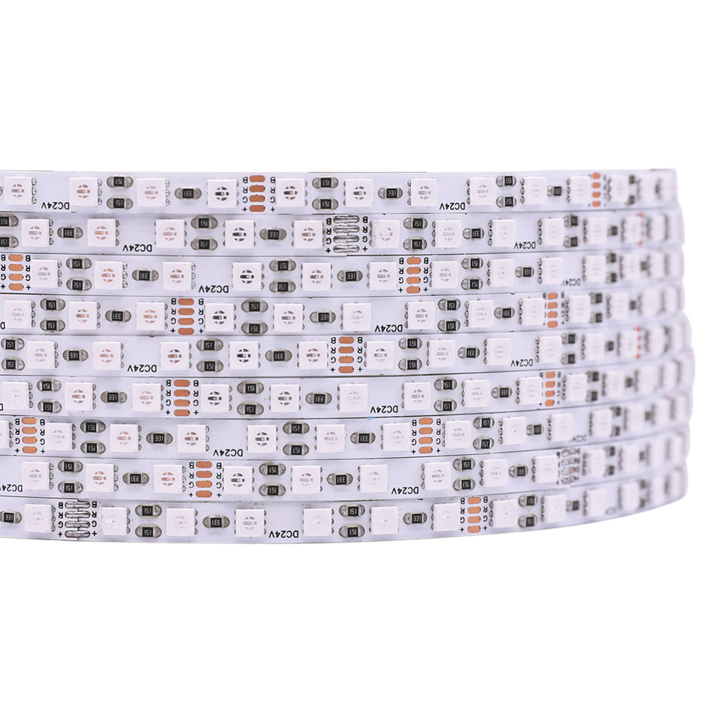 DC12/24V Ultraschmale 5mm RGB-LED-Streifenlichter - Hohe Dichte 120LEDs/m DC12/24V Ultraschmale 5mm RGB-LED-Streifenlichter - Hohe Dichte 120LEDs/m