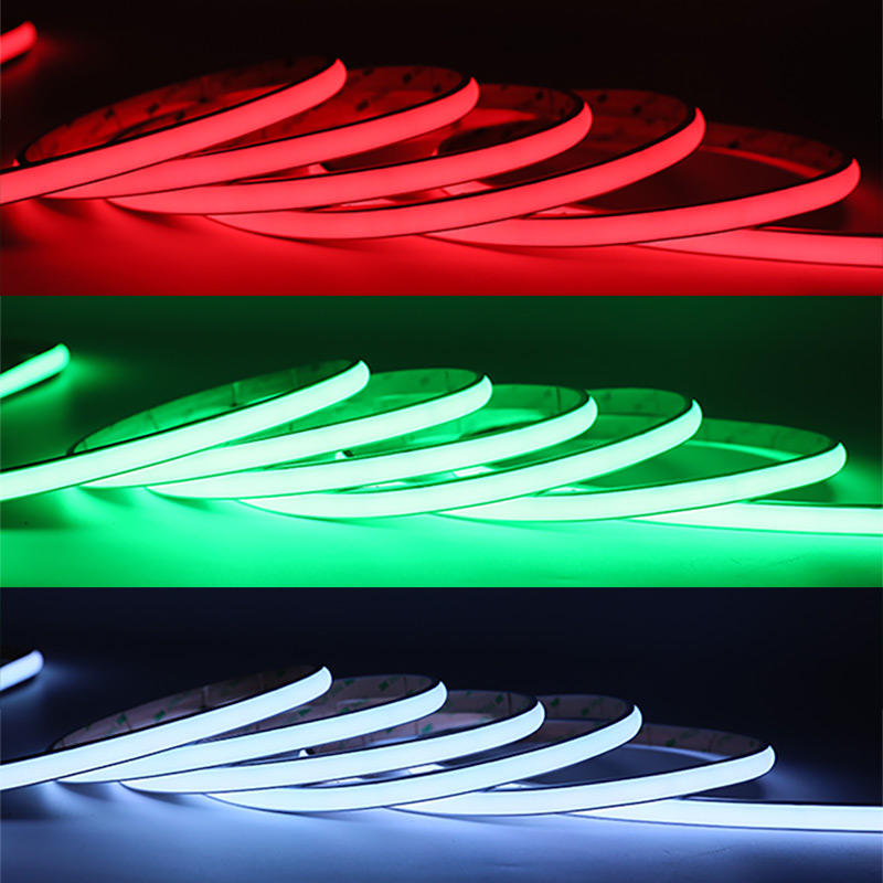 WS2811 RGBIC neonový LED pásek Jednobarevný světelný efekt
