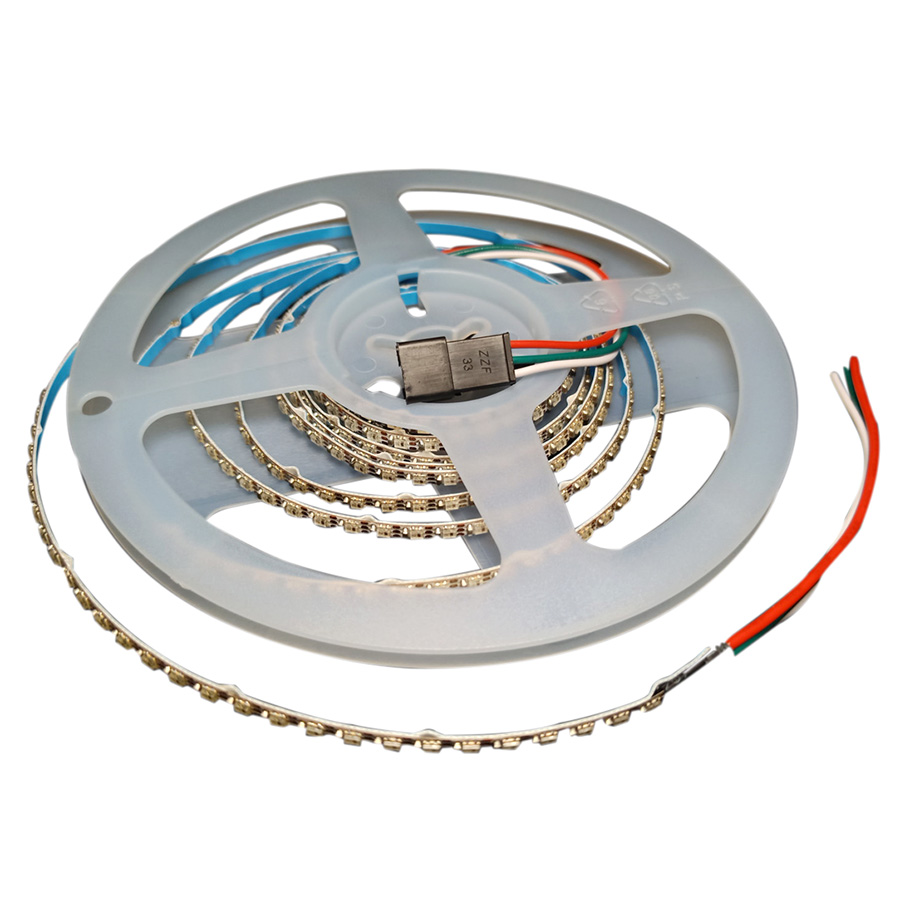 DC5V WS2812 3MM Super Narrow 200LEDs/m Super Density 2020SMD RGB individuálně adresovatelné LED páskové světlo, 6.56ft/2m na stopu podle prodeje