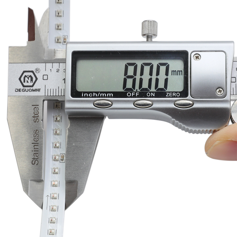 DC5V WS2812C SMD2020 8 mm 198 LEDs/m Ultradichte, individuell adressierbare, programmierbare Traumfarben-LED-Lichtleiste, 3.28 Fuß/1 m pro Rolle je nach Verkauf DC5V WS2812C SMD2020 8 mm 198 LEDs/m Ultradichte, individuell adressierbare, programmierbare Traumfarben-LED-Lichtleiste, 3.28 Fuß/1 m pro Rolle je nach Verkauf