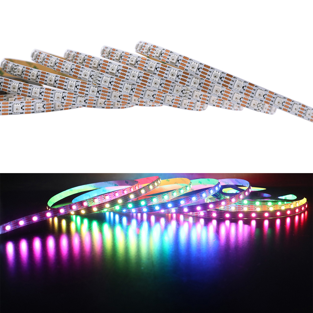 WS2815 Engineering Individuálně adresovatelný RGB DC12V LED pixelový světelný pás WS2815 Engineering Individuálně adresovatelný RGB DC12V LED pixelový světelný pás