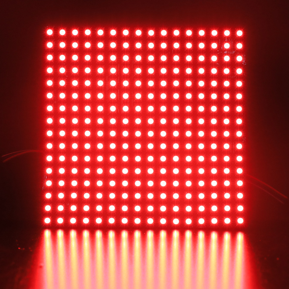 WS2815 12V 16x16 LED-Matrix RGB flexible LED-Bildschirmpaneele WS2815 12V 16x16 LED-Matrix RGB flexible LED-Bildschirmpaneele
