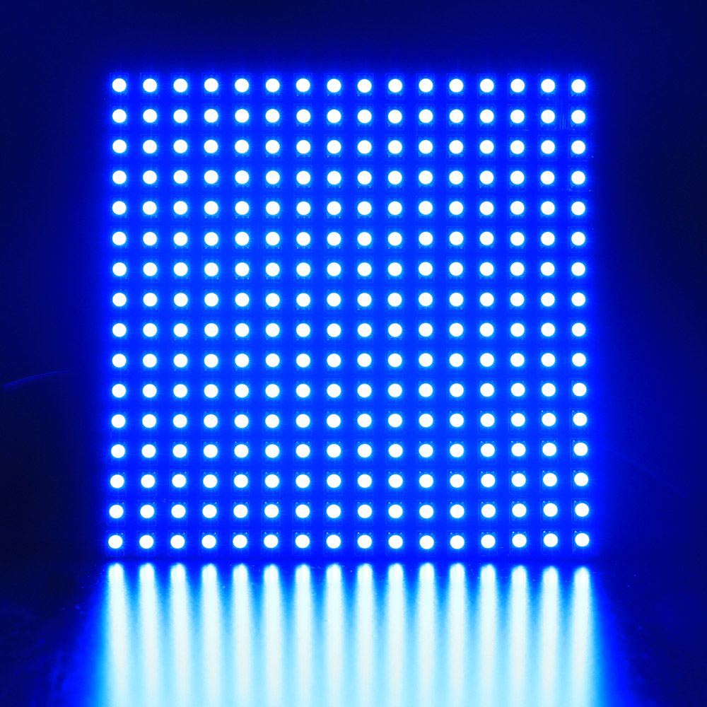 WS2815 12V 16x16 LED-Matrix RGB flexible LED-Bildschirmpaneele WS2815 12V 16x16 LED-Matrix RGB flexible LED-Bildschirmpaneele