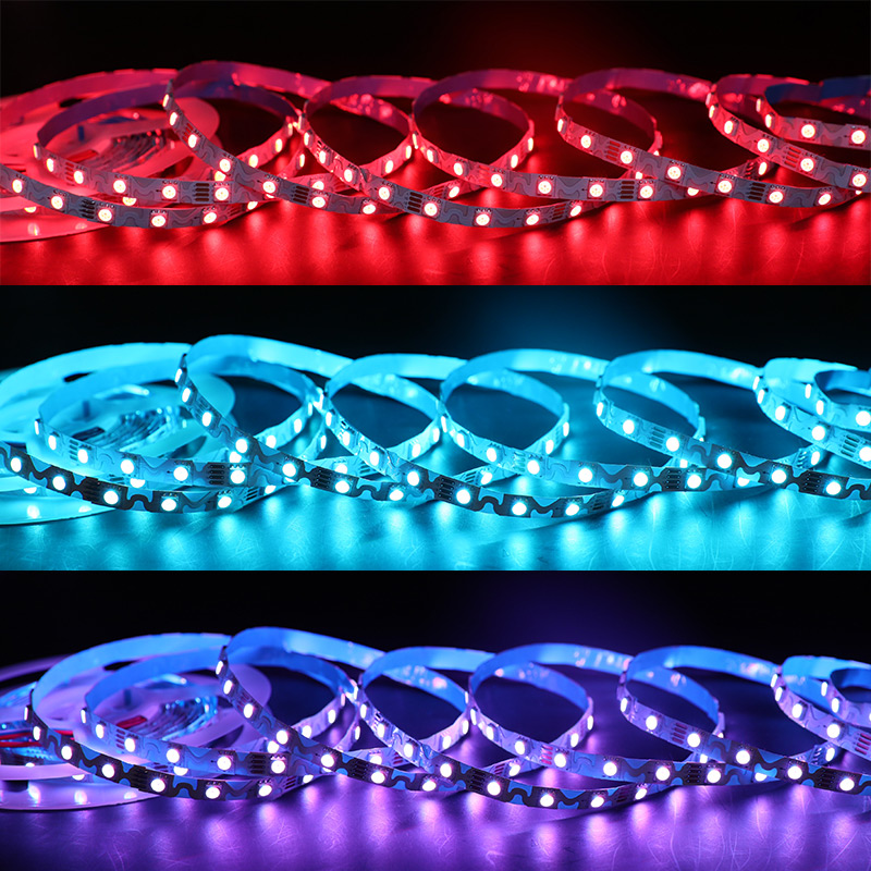 WS2815 ohýbatelné individuálně adresovatelné klikaté LED pásky WS2815 ohýbatelné individuálně adresovatelné klikaté LED pásky