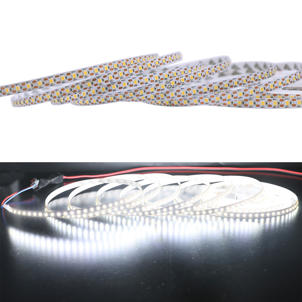 DC24V 2835SMD 600LEDs 8mm weißer LED-Lichtstreifen DC24V 2835SMD 600LEDs 8mm weißer LED-Lichtstreifen