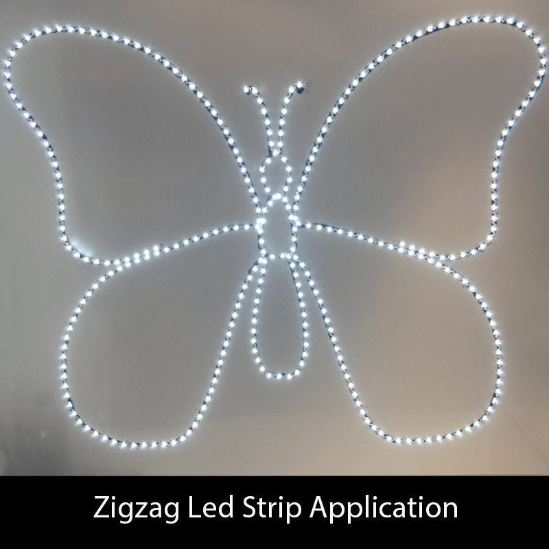 Zigzag Led Strip Application One