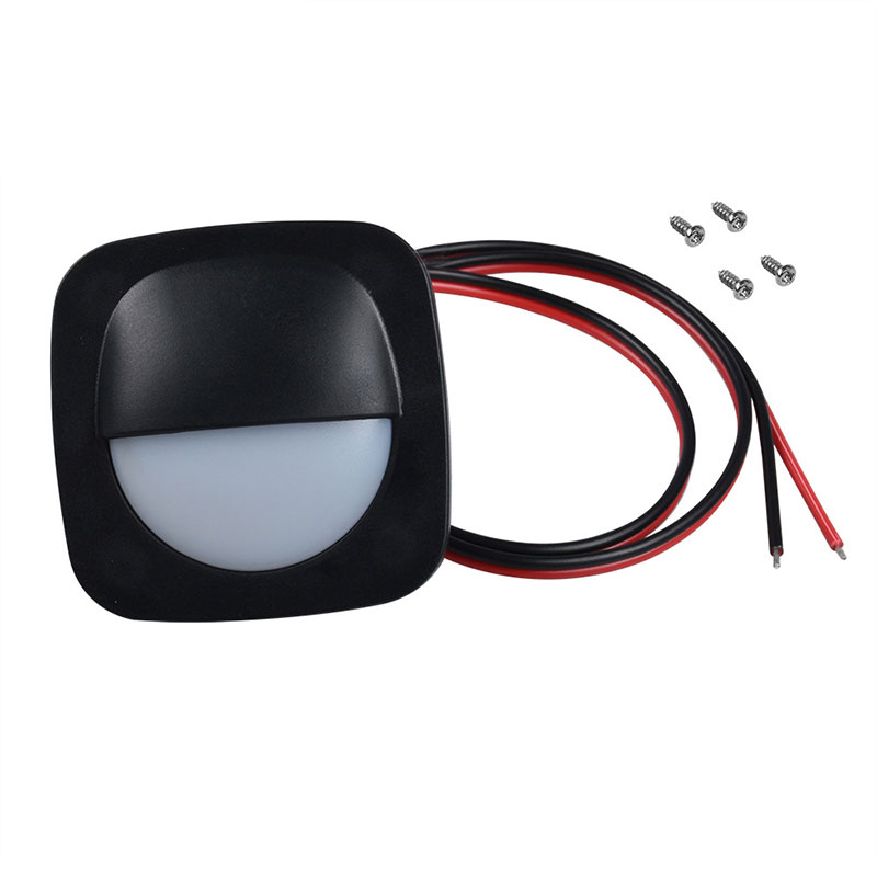 DC24V Mini zapuštěná montáž 2700K 4000K 6000K schodišťová LED světla, 2ks/balení