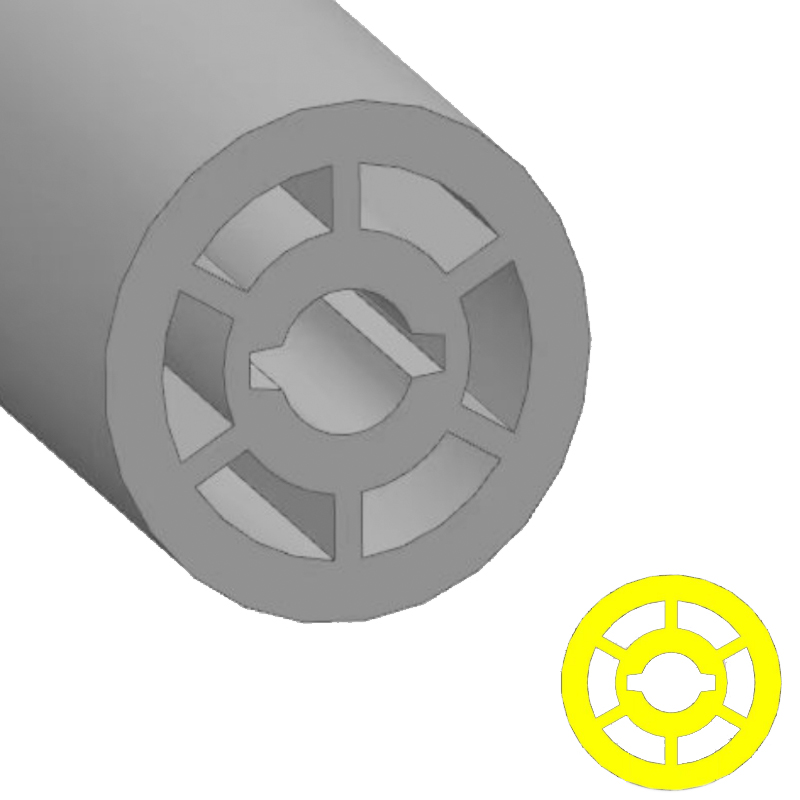 1 Zoll 360 flexible Silikon-Rundneonröhre für 8-mm-LED-Streifen