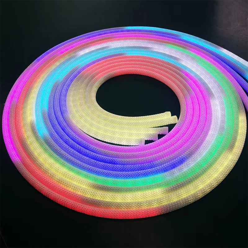Mini 360 Grad geflochtenes LED Neon Flex Rundrohr φ13mm Mini 360 Grad geflochtenes LED Neon Flex Rundrohr φ13mm