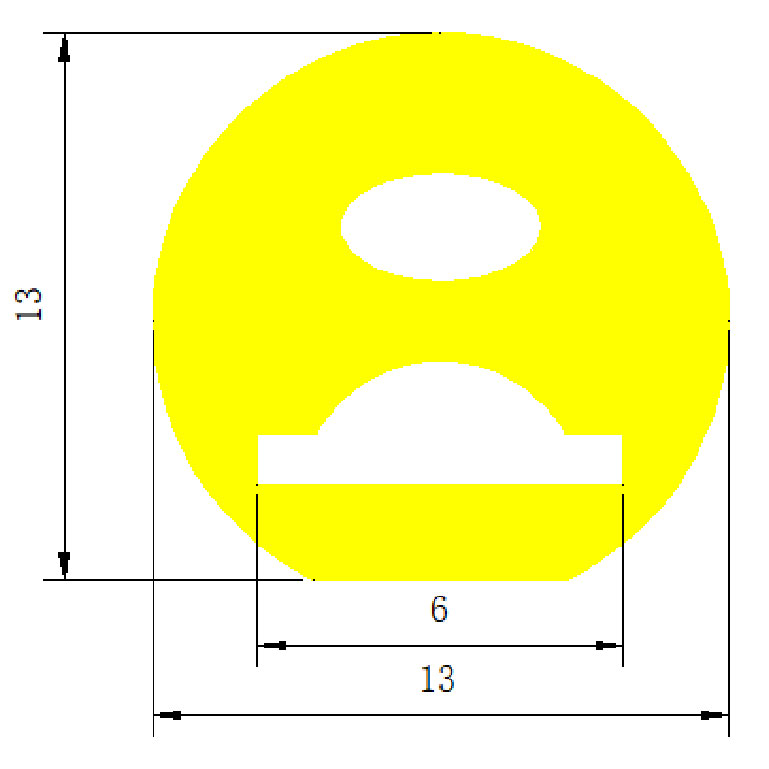 Φ13 mm 270° nach oben emittierender diffuser Silikon-Beleuchtungsschlauch für 5 mm LED-Lichtstreifen Φ13 mm 270° nach oben emittierender diffuser Silikon-Beleuchtungsschlauch für 5 mm LED-Lichtstreifen