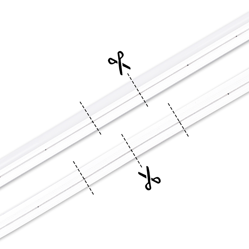 Flexibilní LED světelná silikonová trubice vodotěsná 180° boční vyzařování 10*18mm Flexibilní LED světelná silikonová trubice vodotěsná 180° boční vyzařování 10*18mm