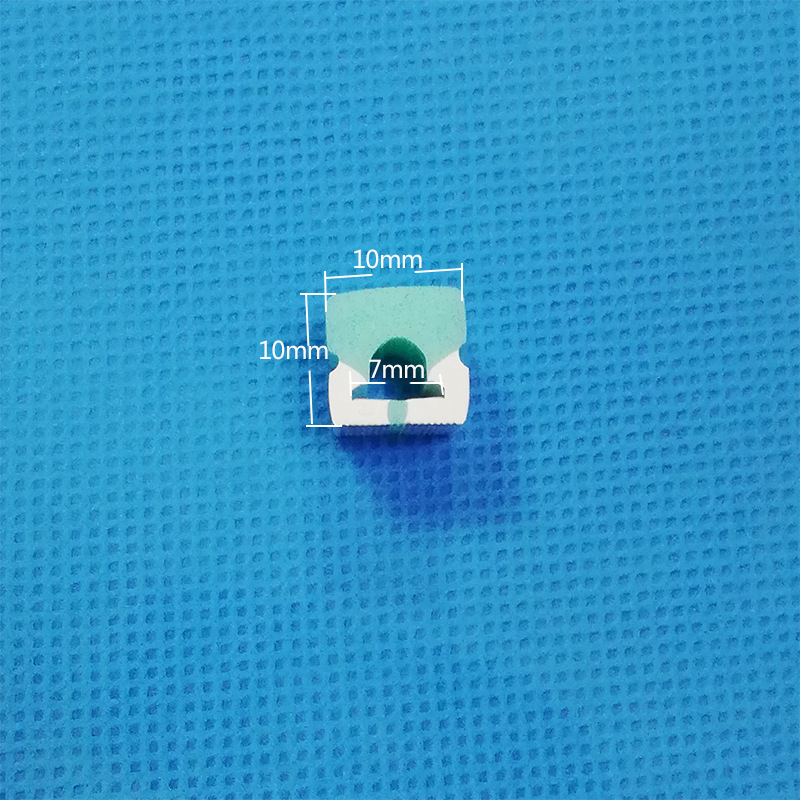 Eisblauer Neonschild-Silikonkanal für 6 mm LED-Streifenlichter – 10 x 10 mm, 180° dreiseitig emittierend Eisblauer Neonschild-Silikonkanal für 6 mm LED-Streifenlichter – 10 x 10 mm, 180° dreiseitig emittierend