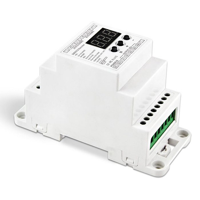 DC12V-24V 4CH Konstantspannungsdecoder BC-834-DIN DC12V-24V 4CH Konstantspannungsdecoder BC-834-DIN