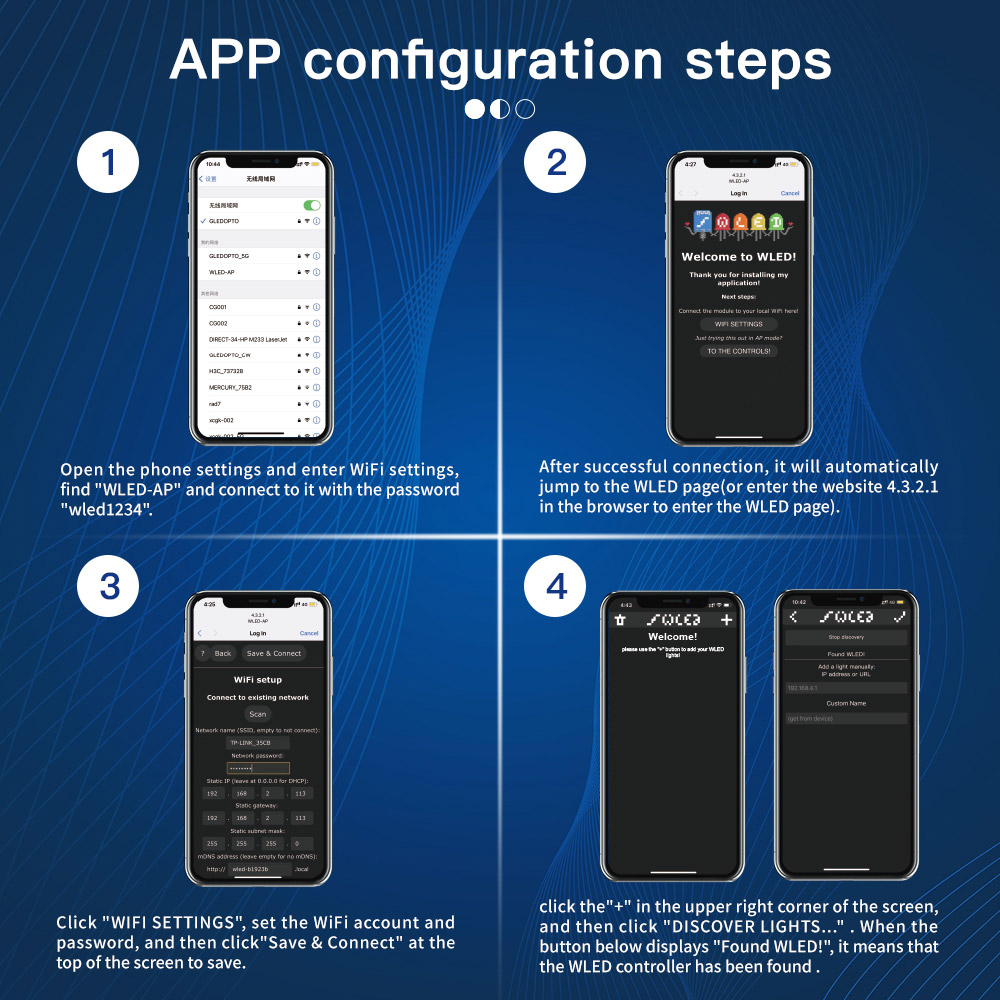 APP-Konfigurationsschritte