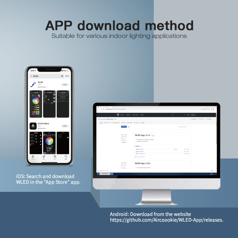 Schritte zum Herunterladen der App