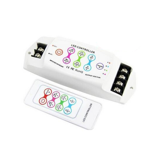 DC12V-24V RGB regulátor s konstantním napětím BC-390RF DC12V-24V RGB regulátor s konstantním napětím BC-390RF
