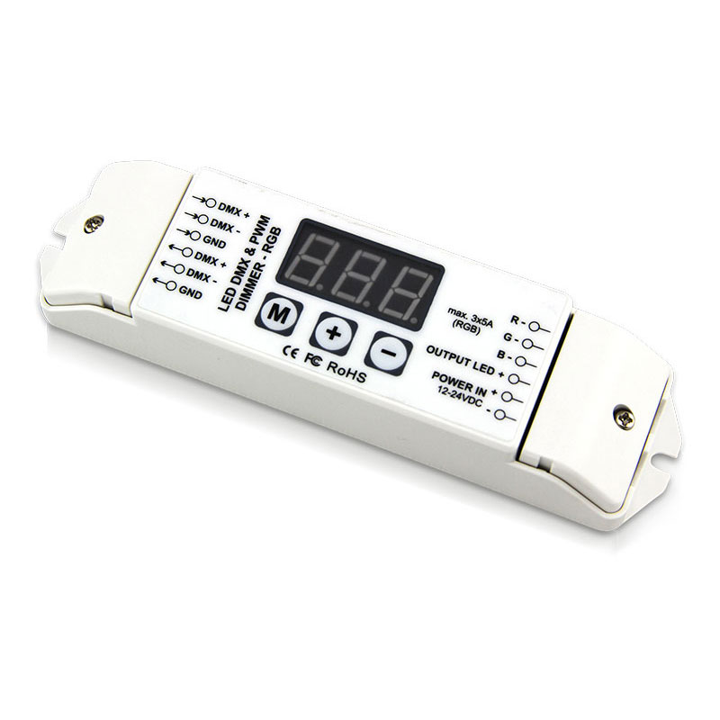 DC12V-24V DMX512 Dekodér konstantního napětí BC-833