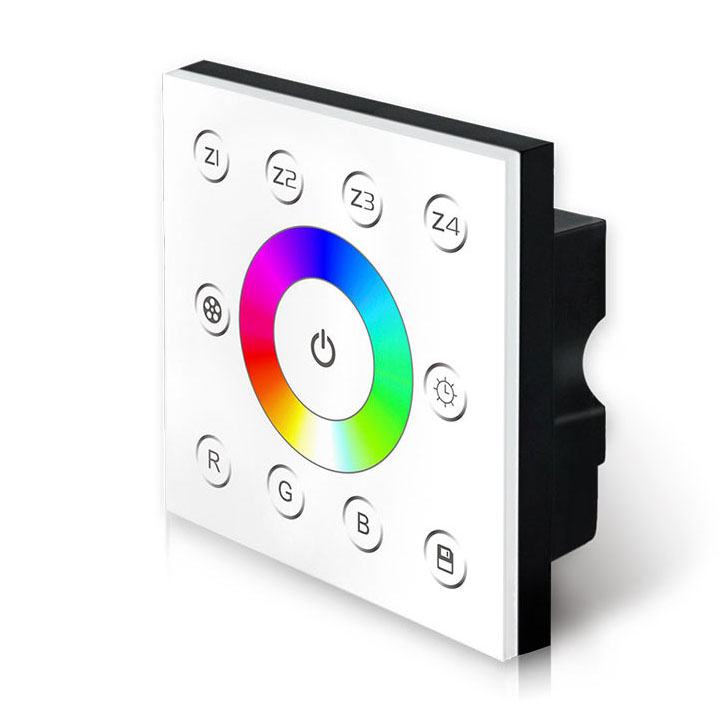 AC85V-265V DMX512 12-Kanal-Mehrzonen-RGB-Panel P7