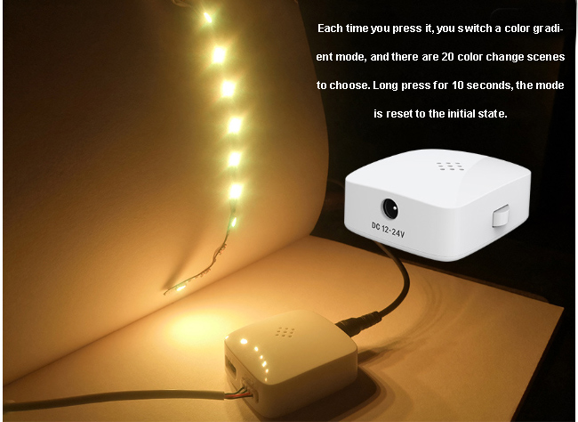 CONDC-RGB Alexa WiFi LED ovladač