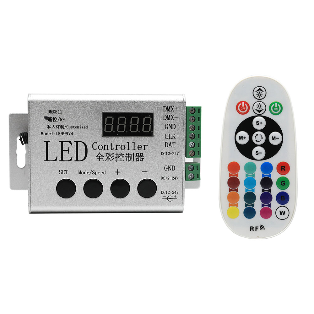DC12-24V RF Wireless LED Controller für adressierbare Traumfarben-LED-Streifen DC12-24V RF Wireless LED Controller für adressierbare Traumfarben-LED-Streifen