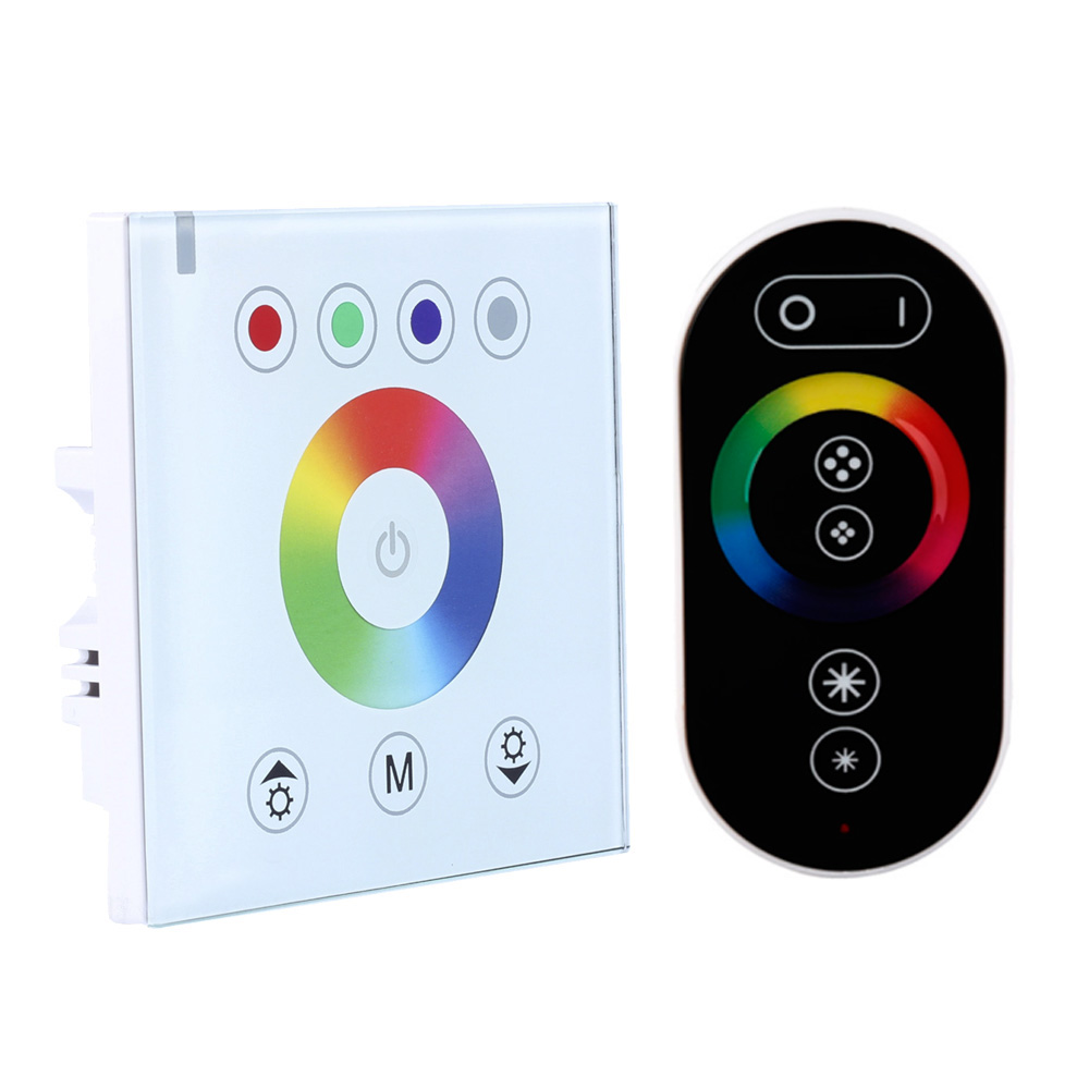 Dálkové ovládání s vysokonapěťovým AC110/220V 600/720W RGB dotykovým panelem pro AC110/220V RGB LED pásky Dálkové ovládání s vysokonapěťovým AC110/220V 600/720W RGB dotykovým panelem pro AC110/220V RGB LED pásky