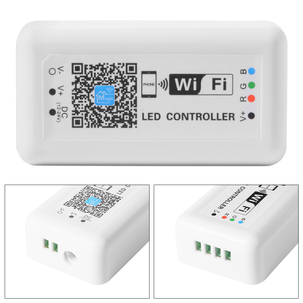 WIFI-RGB-LED-Controller, APP-Fernbedienung und Sprachsteuerung WIFI-RGB-LED-Controller, APP-Fernbedienung und Sprachsteuerung