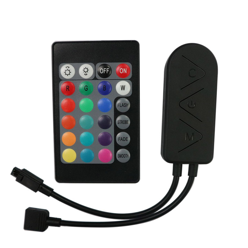 3/24/40 Keys Wireless RGB LED Controller IR Remote Dimmer LED Strip Light 