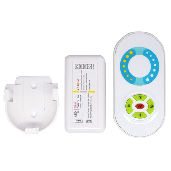 DC12V24V 4-Kanal-Dual-White-CCT-Controller zum Dimmen von Touch-Remote-LED-Streifenlichtdimmern
