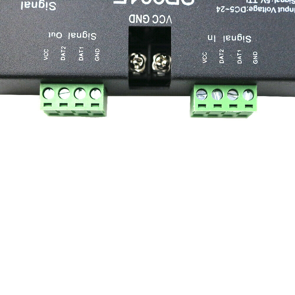 4CH SPI Signalverstärker SP901E für programmierbare LED-Lichtleisten 4CH SPI Signalverstärker SP901E für programmierbare LED-Lichtleisten