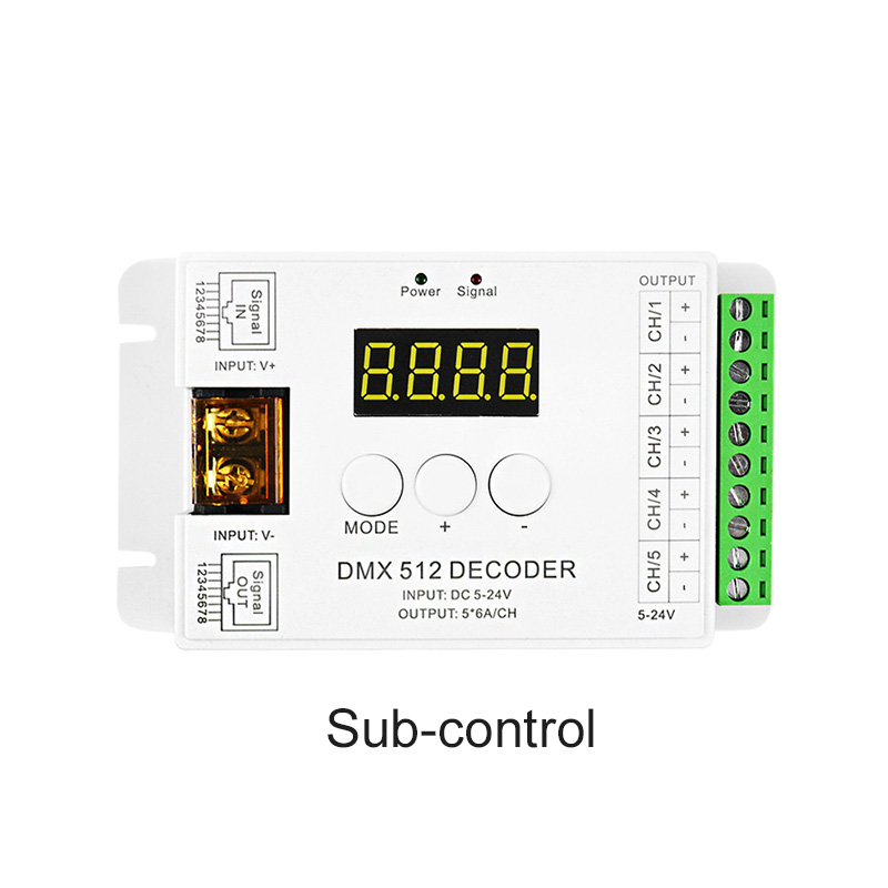 DMX SPI LED RF Bewegungssensor Treppenlicht-Controller (Master und Substeuerung) DMX SPI LED RF Bewegungssensor Treppenlicht-Controller (Master und Substeuerung)