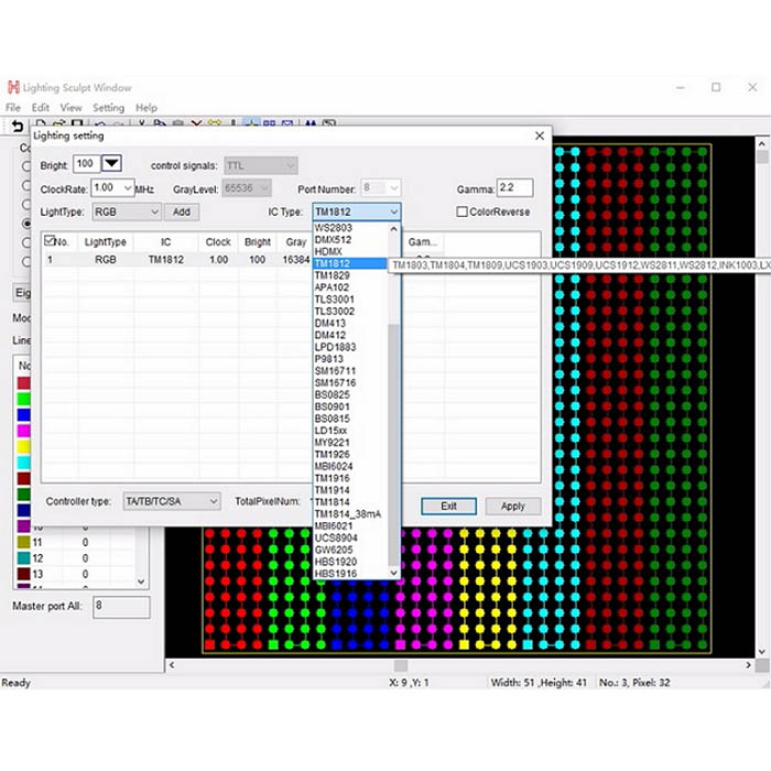 RGB-LED-Controller mit 220 V Wechselstrom, vollfarbig programmierbar, online oder offline arbeiten, 170000 Pixel steuern, über PC oder SD-Karte gesteuert. Für adressierbare LED-Streifen RGB-LED-Controller mit 220 V Wechselstrom, vollfarbig programmierbar, online oder offline arbeiten, 170000 Pixel steuern, über PC oder SD-Karte gesteuert. Für adressierbare LED-Streifen