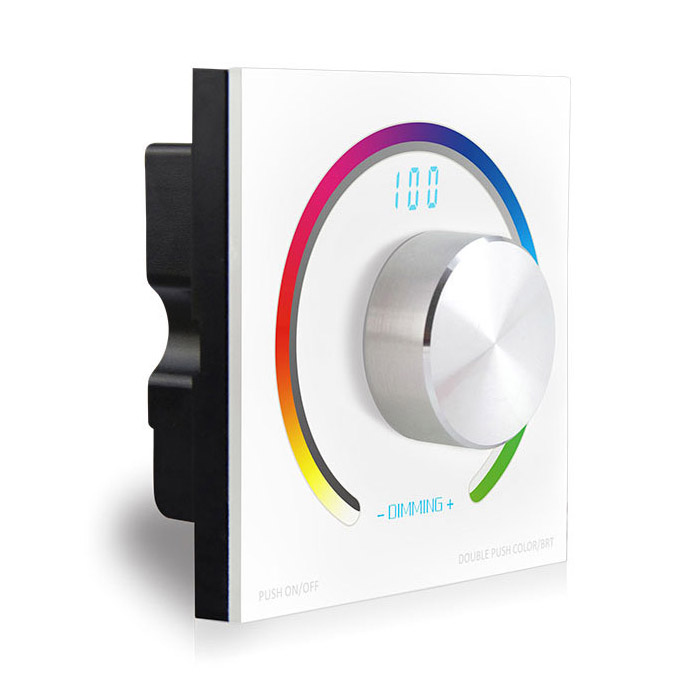 DC12V-24V konstantní napětí RGB regulátor K3