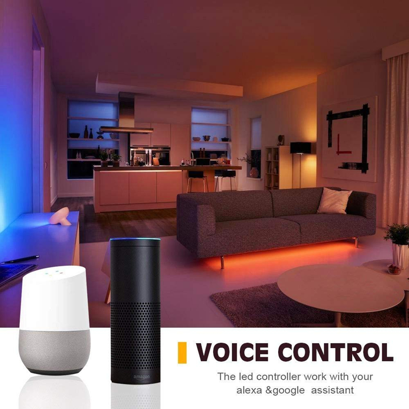 Magic Home Pro APP LED Smart WiFi Controller Works with  Alexa,  Google Assistant Home